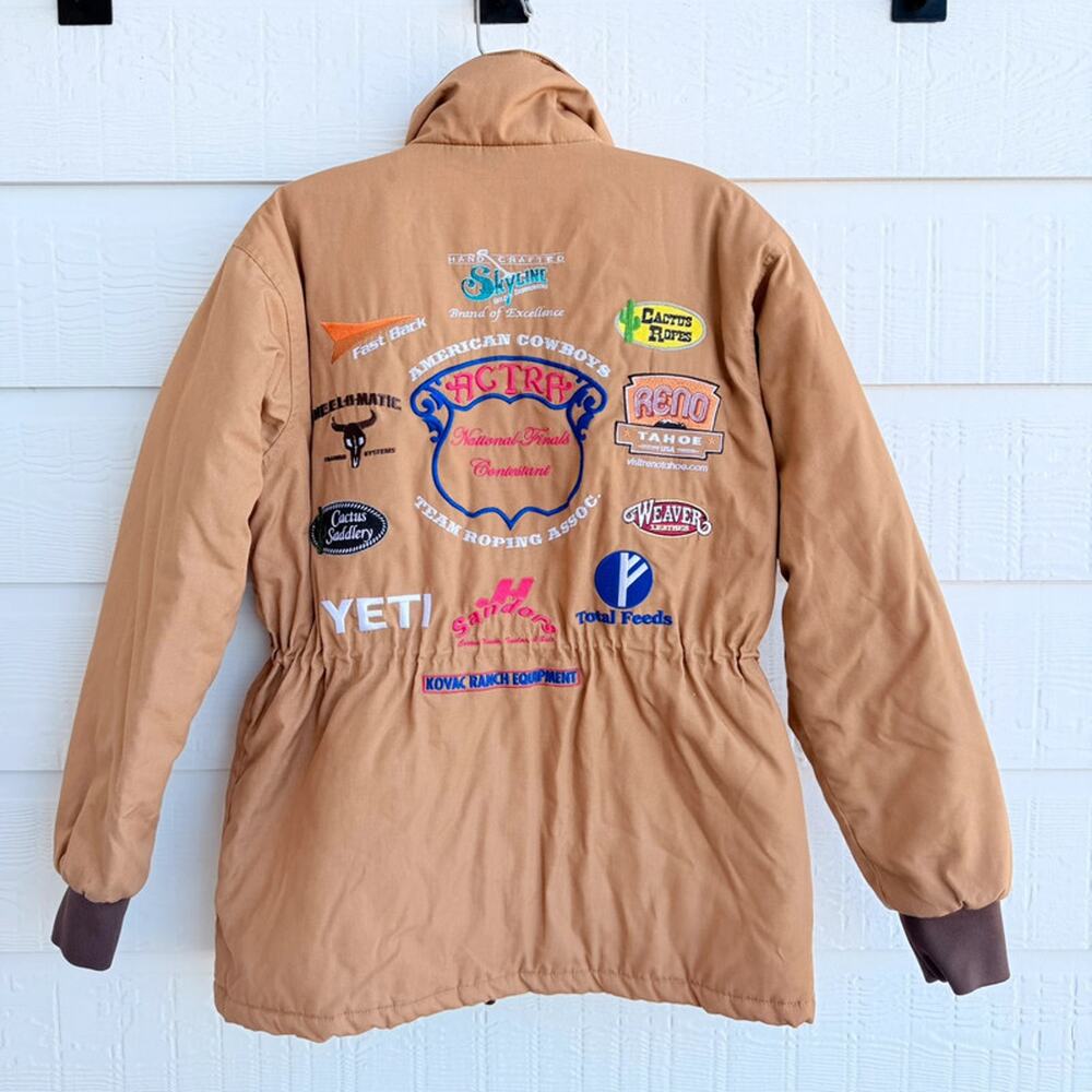 ACTRA Finals Jacket XS Western Rodeo Sponsor Reno 2019 Quilted NWOT - Picture 2 of 16